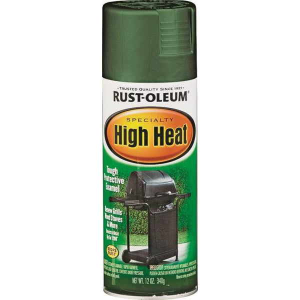 Rust-Oleum® 7752-830 Specialty High Heat Spray Paint, 12 Oz, Green