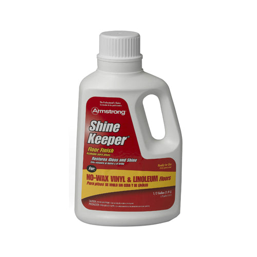 Armstrong 390806 ShineKeeper Finish/Polish for Vinyl & Linoleum Floors, 64 Oz