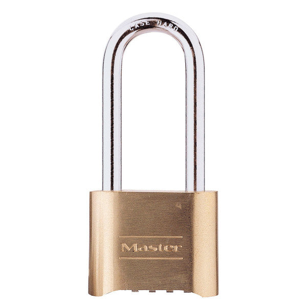 Master Lock 175DLH Resettable Combination Padlock, 2", Zinc Die Cast