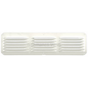 Lomanco® C416-W C-Series Under Eave Cornice Vent, 4" x 16", White