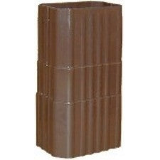 Duraspout AB203 Vinyl Duraspout Coupler 2" x 3", Brown