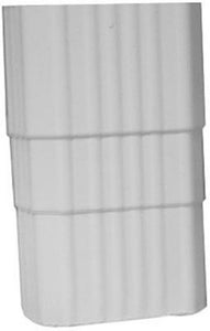 Genova AW203 Vinyl Duraspout Coupler, 2" x 3", White