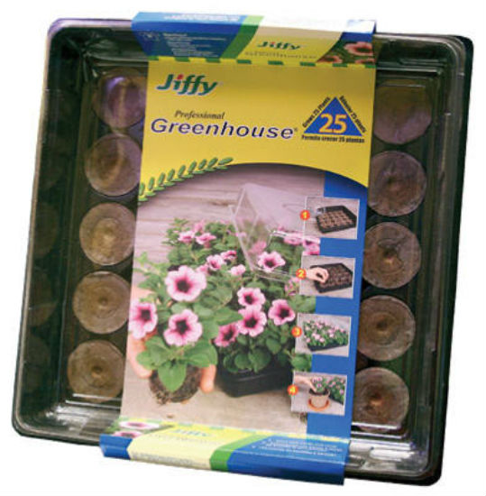Jiffy® J425 All-In-One Greenhouse with 25 Peat Pellets