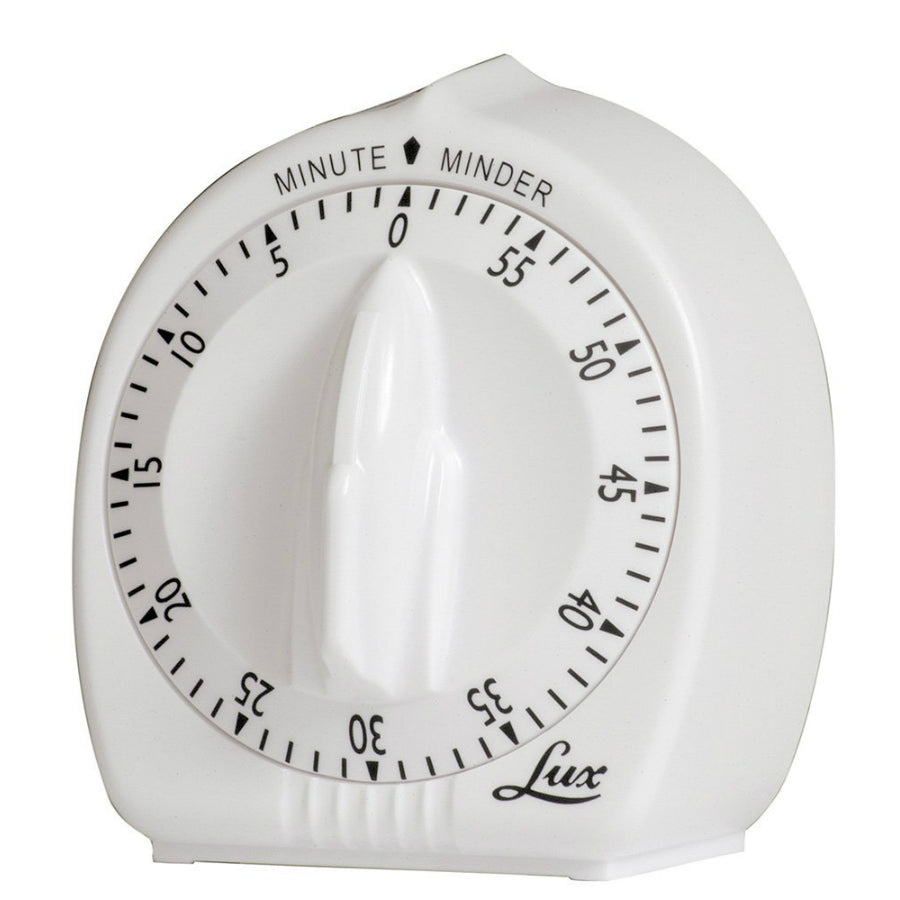Lux CP2428-59 Minute Minder 60-Minute Cooking Timer, White