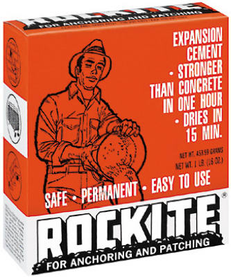 Rockite 10001 Anchoring Expansion Cement for Anchoring & Patching, 1 Lb