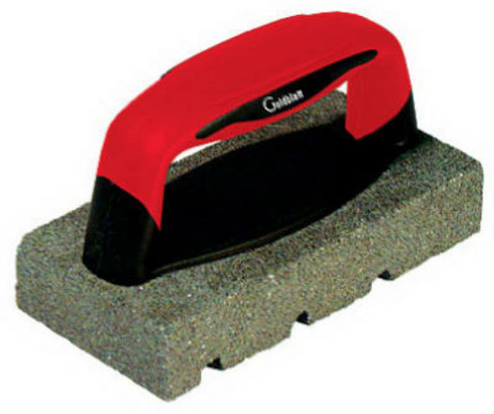 Goldblatt® G06168 Rubbing Brick, 8" x 3", 20 Grit