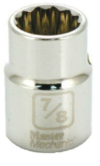 Master Mechanic 350900 12-Point Socket, 3/4" Drive, 7/8"