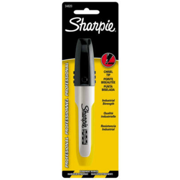 Sharpie® 34820PP Professional Chisel Tip Permanent Marker w/ Black Ink