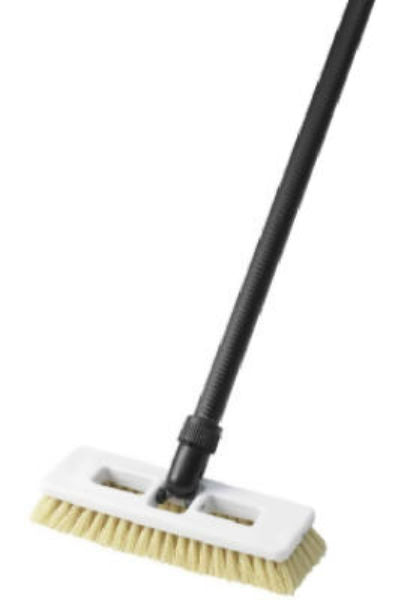 O' Cedar® 122872 Every-Which-Way® Swivel Scrub Brush with 54" Steel Handle