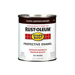 Rust-Oleum 7775-730 Stops Rust Oil-Based Protective Paint, 0.5 Pint