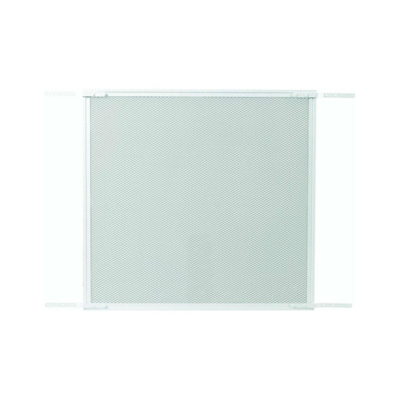 Slide-Co PL-15933 Aluminum Screen Door Grill, 24", White Finish