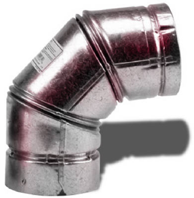 Selkirk 243230 Pellet Elbow, 90 Degree, 3"