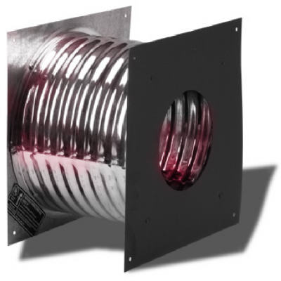 Selkirk 243460 Pellet Wall Thimble, 3", #3VP-WT