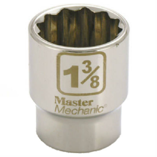 Master Mechanic 354472 12-Point Socket, 3/4" Drive, 1-3/8"