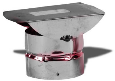 Selkirk 243805 Pellet Horizontal Termination Cap, 3", #3VP-HC