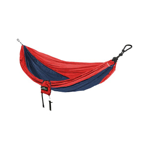 Castaway PA-7029MP4 Parachute Bag Hammock, Red and Navy, Nylon, 9'