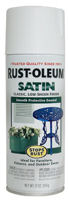 Rust-Oleum® 7791-830 Stops Rust® Satin Enamel Spray, 12 Oz, White