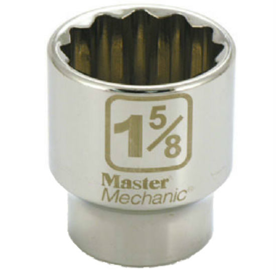Master Mechanic 359380 12-Point Socket, 3/4" Drive, 1-5/8"