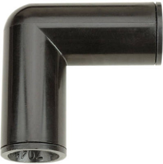 Raindrip 368G00UB Compression Elbow with Black Ring, 5/8"