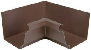 Amerimax 2520119 Aluminum Inside Mitre, 5", Brown