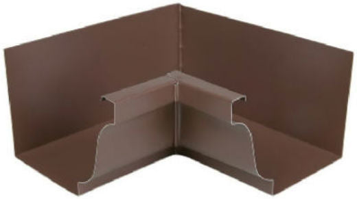 Amerimax 2520119 Aluminum Inside Mitre, 5", Brown