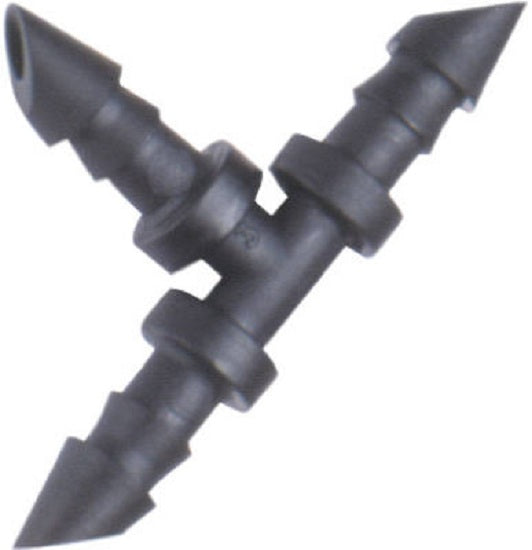 Raindrip 307025B Barbed Tee Bulk Pack, 1/4", 25-Pack