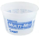 Leaktite 1M3 Multi-Mix Container, 1 Pt