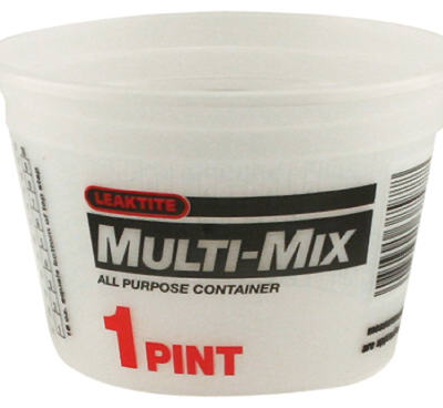 Leaktite 1M3 Multi-Mix Container, 1 Pt