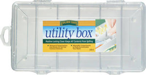 South Bend® UB6 Translucent Tackle Box, 6 Compartment, 8" x 4"