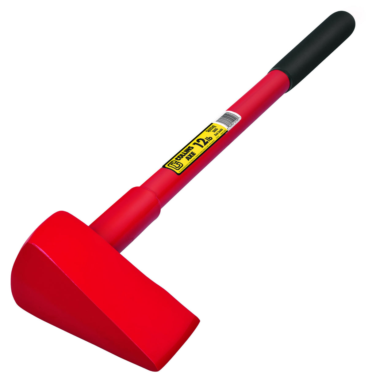 Collins TJ12C Mega Splitting Maul with 27" Steel Handle, 12 Lb Head