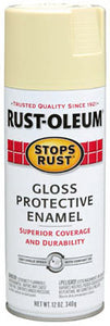 Rust-Oleum® 7794-830 Stops Rust® Protective Enamel Spray, 12 Oz, Antique White