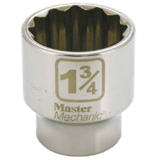 Master Mechanic 362764 12-Point Socket, 1-3/4"