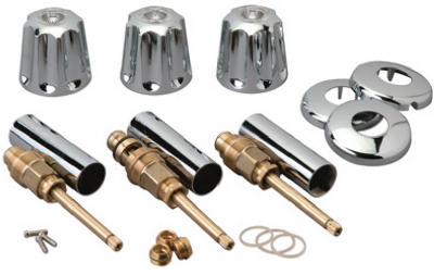 BrassCraft SK0156 Gerber 3-Handle Tub/Shower Plumb Repair Kit