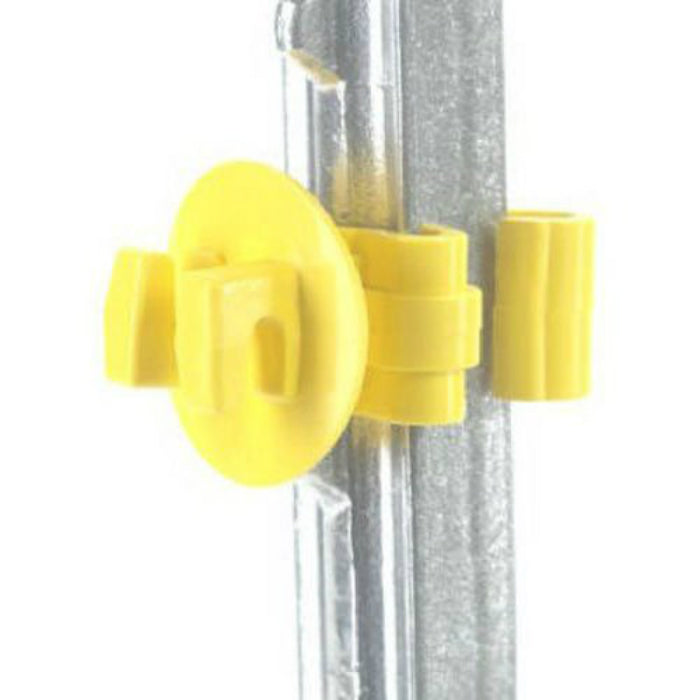 Dare SNUG-STP-25 Snug T-Post Insulator, 25-Count, Yellow