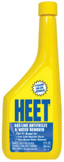 Heet® 28201 Gas-Line Antifreeze & Water Remover, 12 Oz