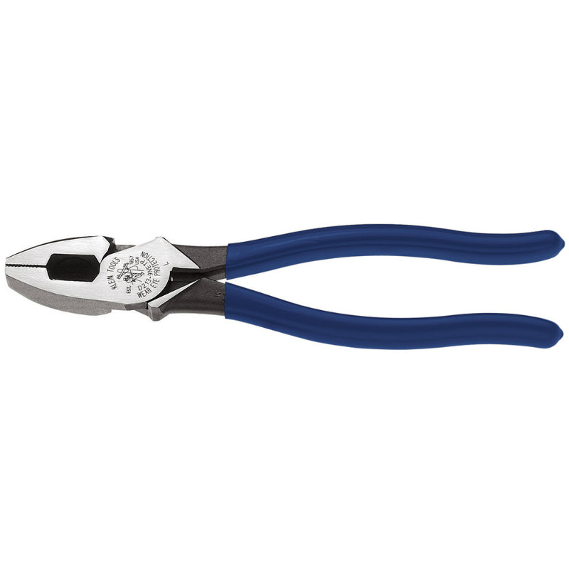 Klein Tools D213-9NETP High Leverage Side Cutter Pliers, Fish Tape Pulling, 9"