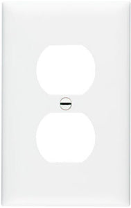Pass & Seymour Duplex Receptacle Openings, 1 Gang, White