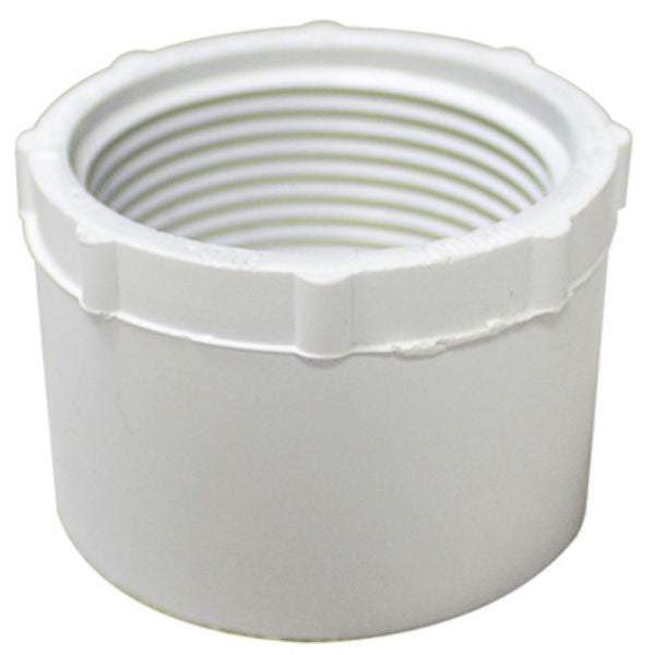 Genova 34215 Reducing Bushing Spigot x Female Thread, 1" x 1/2", White