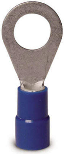 Gardner Bender 10-104 Ring Terminal, Vinyl-Insulated, 8-10 Stud