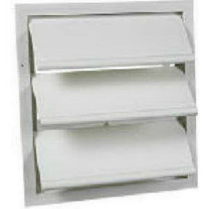 Lomanco® 812100M Heavy Duty Aluminum Flush Type Louver Vent, 8"  x 12", Mill