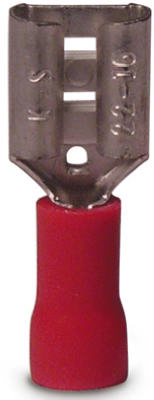Gardner Bender 10-141F Female Disconnect, 22-16 AWG, Red