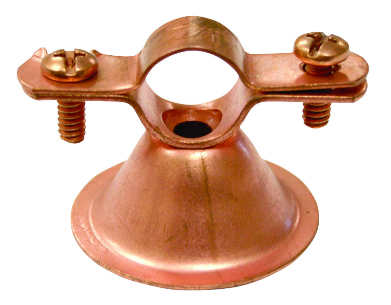 Oatey® 33691 Copper Plated Bell Type Pipe Hanger, 1/2", Copper Plated­