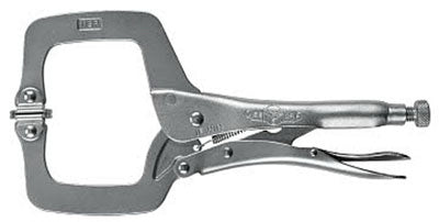 Irwin Tools 11SP Vise-Grip® The Original™ Locking C-Clamp with Swivel Pads, 11"