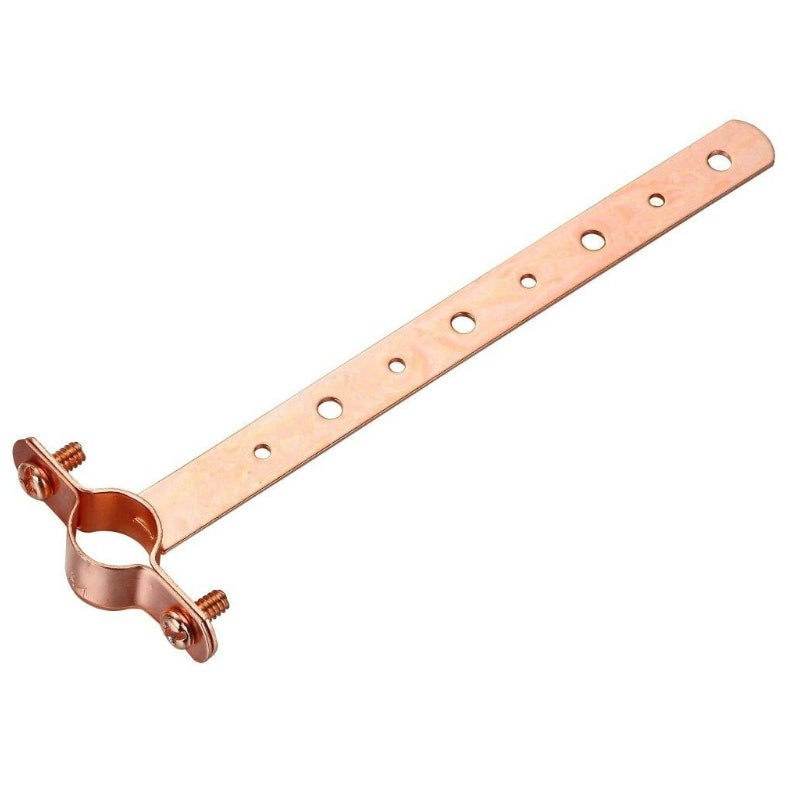 Oatey 33695 Milford Type Pipe Hanger, 3/4" x 6", Copper Plated
