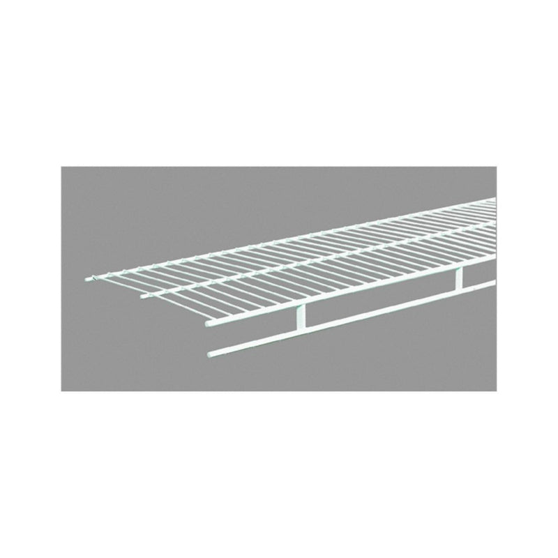 ClosetMaid® 136100 Vinyl Coated Steel Wardrobe Shelf & Rod, White