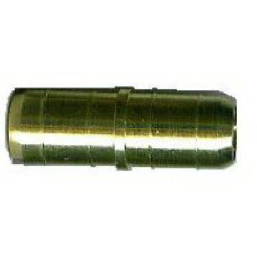 Anderson Metals 57063-0604 Mini Hose Mender Splicer, 3/8" x 1/4", Brass