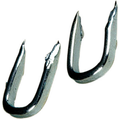 Hillman Fasteners 122661 Galvanized Double Point Staple, 7/16"