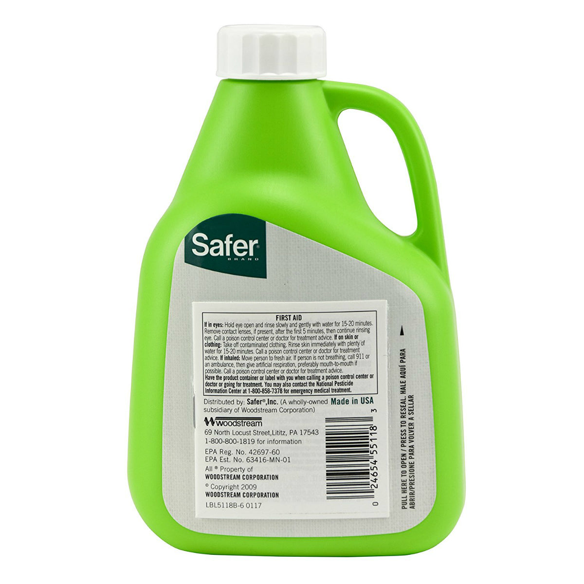 Safer 5118 Insect Killing Soap Concentrate, 16 Oz