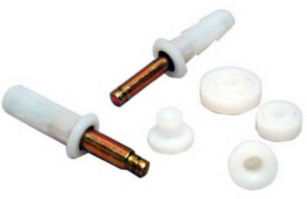 Johnson Hardware® 1832-PPK3 Universal Bi-Fold Top Pivot Replacement Set