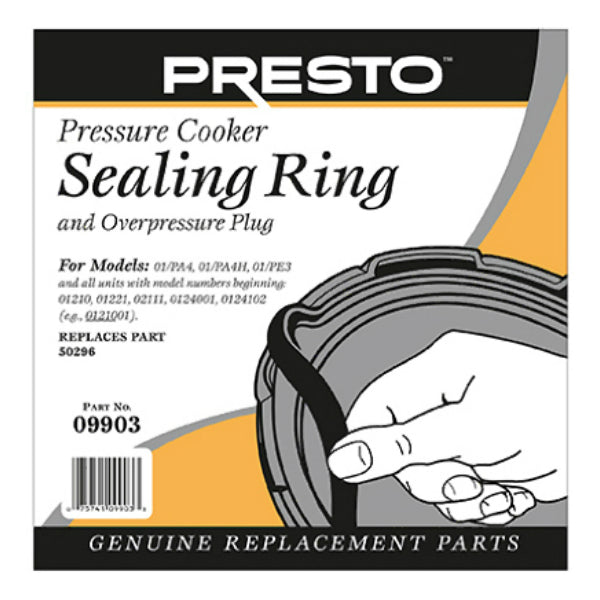 Presto® 09903 Pressure Cooker Sealing Ring with Automatic Air Vent